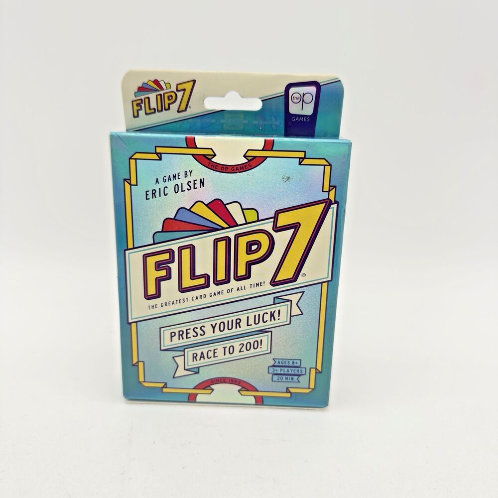 Flip 7™: With A Vengeance Card Game The Op. Brand New Sealed